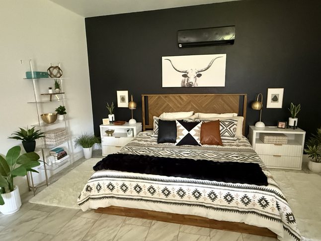 Master bedroom after Blanc Co deep clean service in Oklahoma City