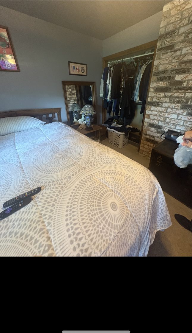 Master bathroom after Blanc Co deep clean Edmond Oklahoma