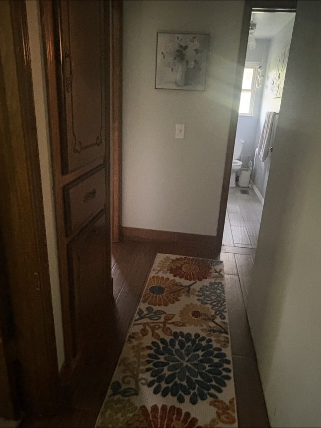 Hallway floors cleaned by Blanc Co premium cleaning Edmond Oklahoma